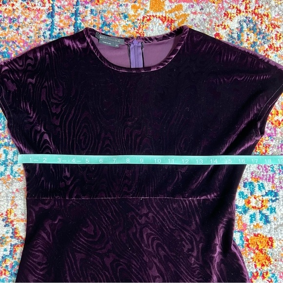 BCBG MaxAzria Velvet midi Maxi A Line Y2K‎ Dress - Picture 9 of 14